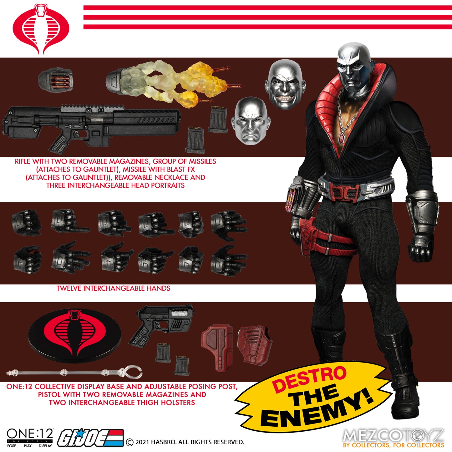 G.I. Joe One:12 - Destro