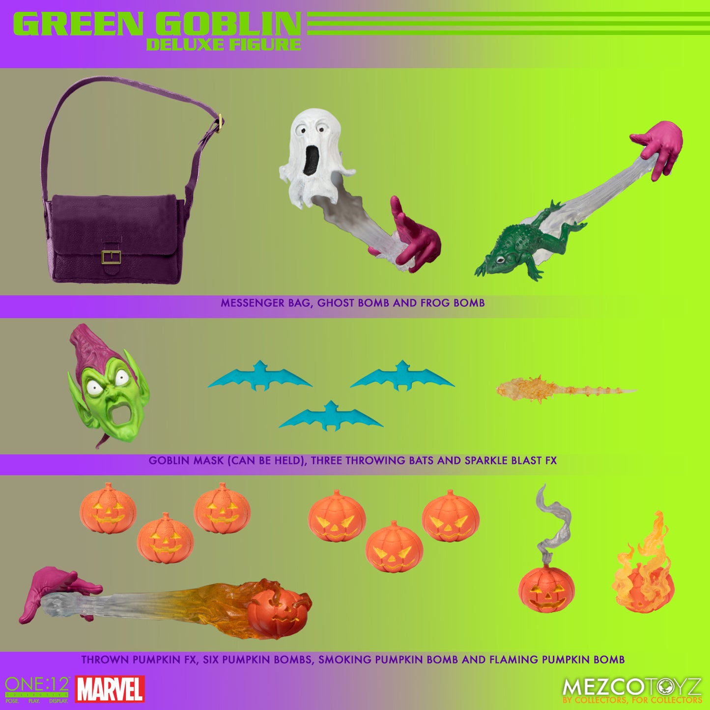 Marvel One:12 - Green Goblin Deluxe Set