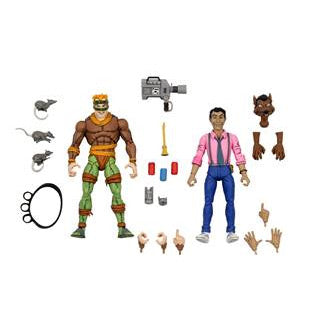 TMNT Cartoon 2-Pack - Rat King & Vernon