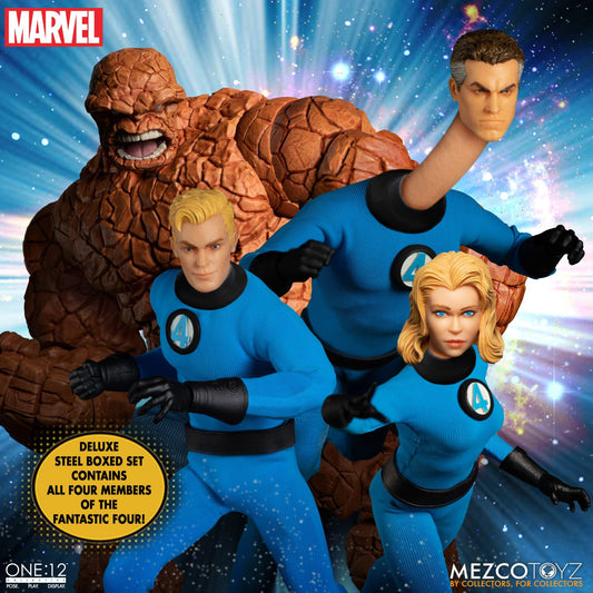 Marvel One:12 - Fantastic Four Deluxe Steel Boxed Set