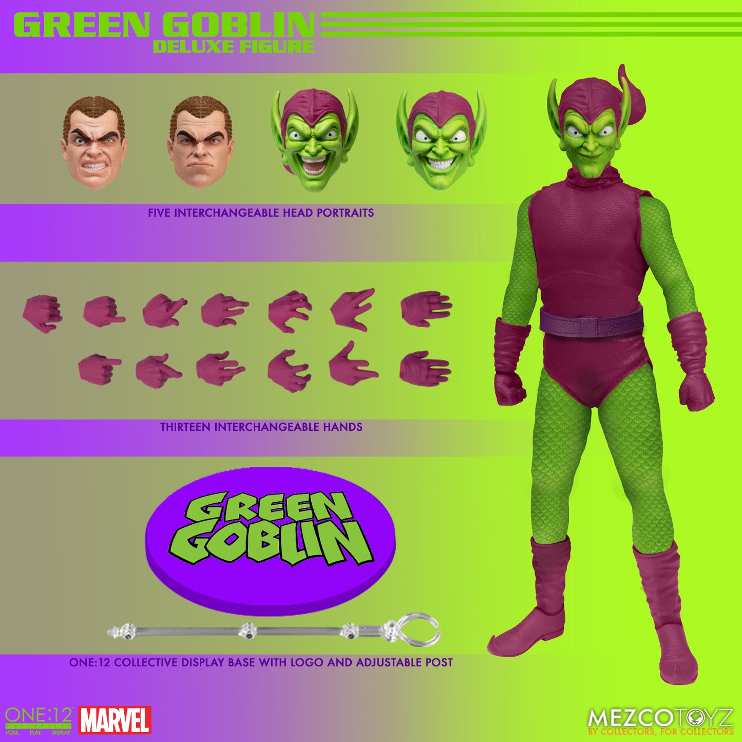 Marvel One:12 - Green Goblin Deluxe Set