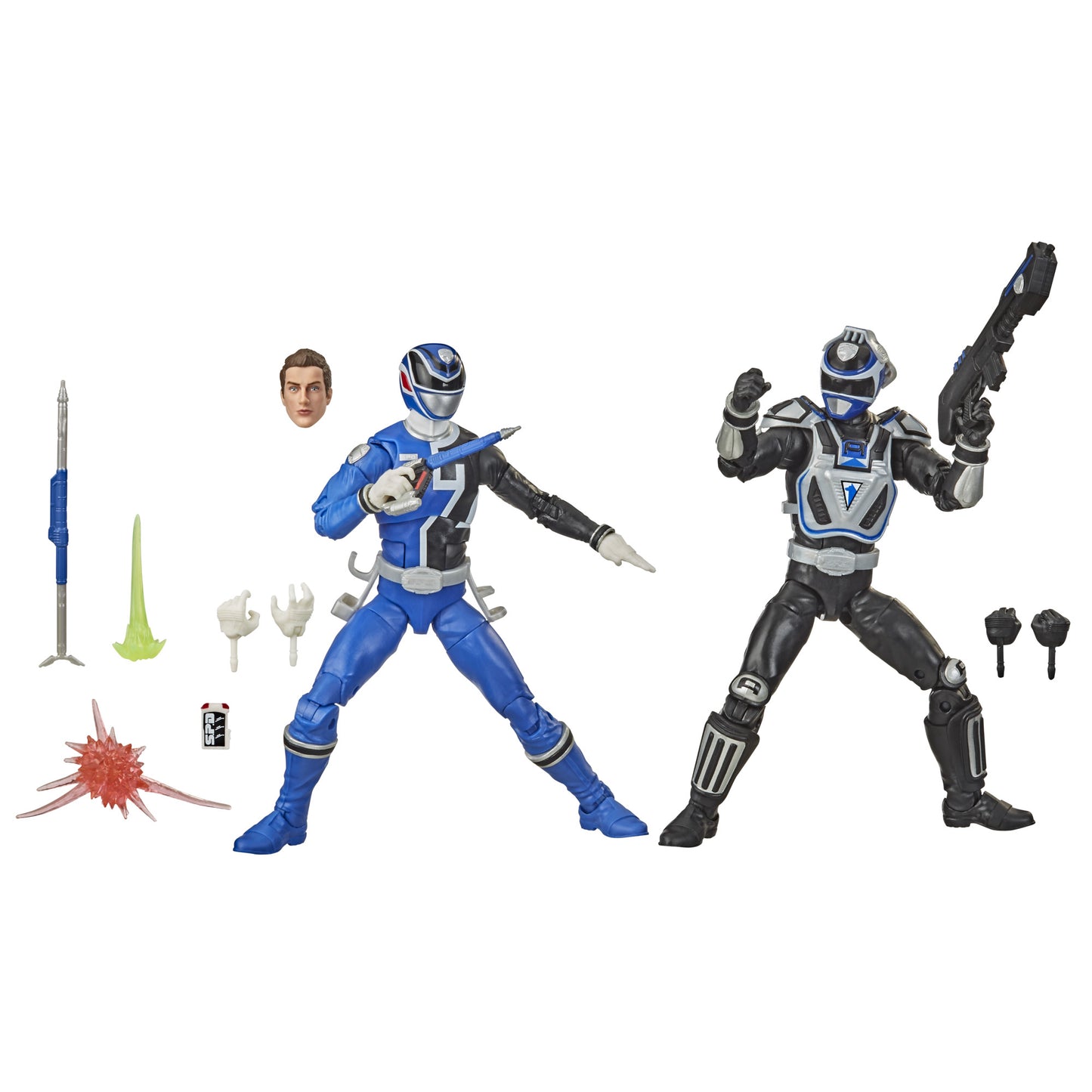 Power Rangers Lightning - SPD A/B Squad Blue Ranger 2-Pack